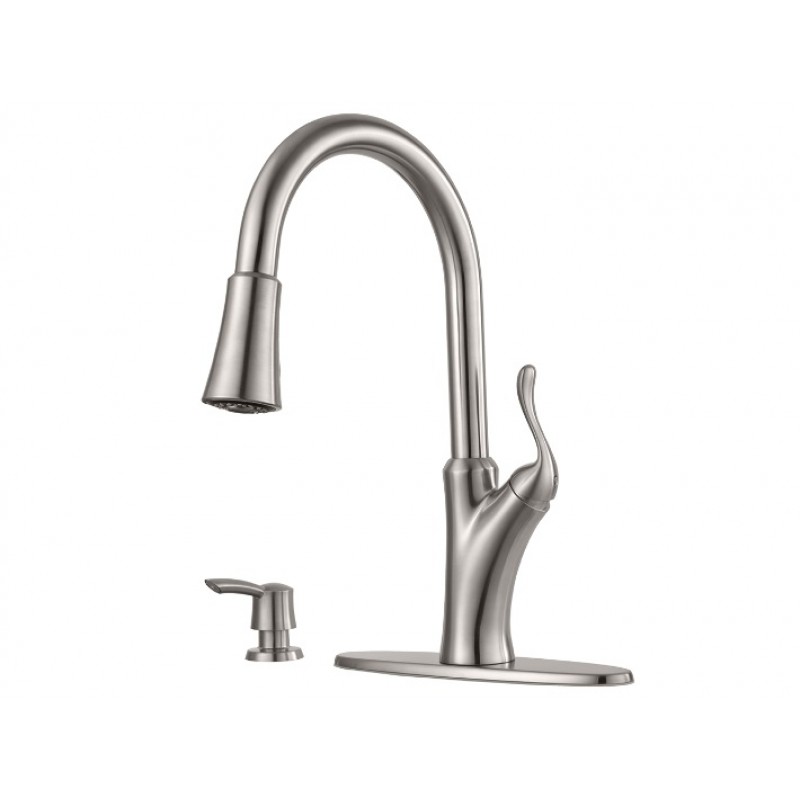 Eagan Pulldown Kitchen Faucet - Stainless Steel