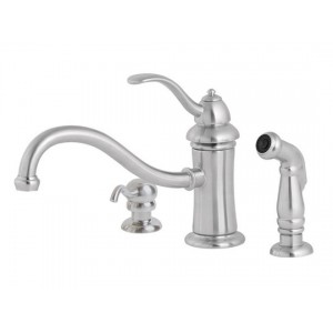 Marielle 1-Handle Kitchen Faucet - Stainless Steel