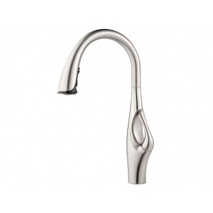 Kai Pull-Down Kitchen Faucet - Stainless Steel