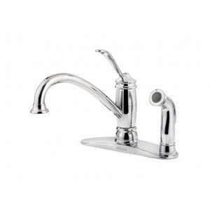 Brookwood 1-Handle Kitchen Faucet - Chrome