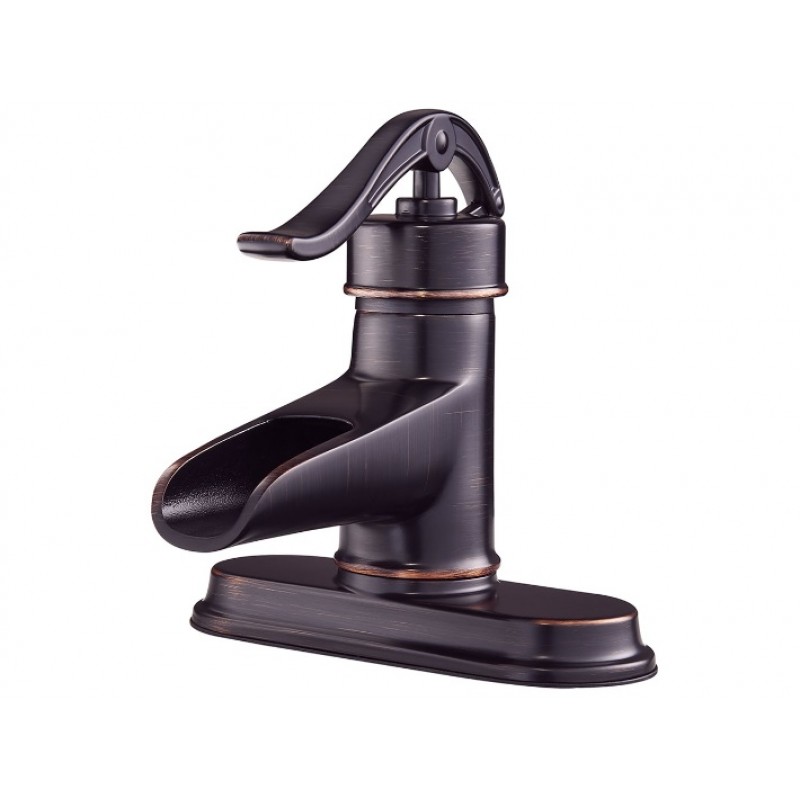 Pendleton Single Control, Centerset Bath Faucet - Tuscan Bronze