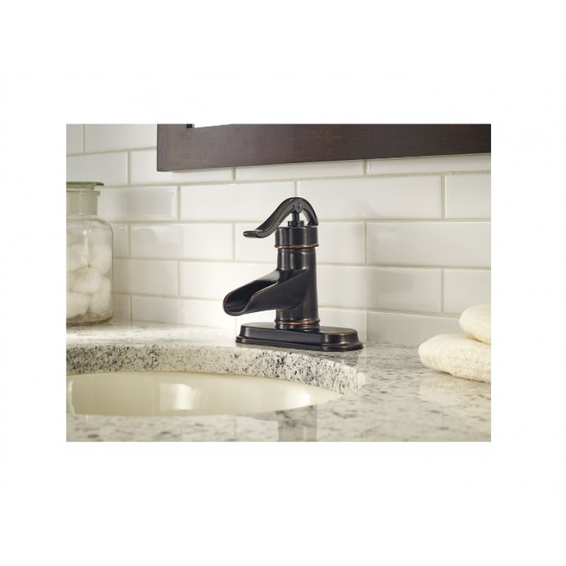Pendleton Single Control, Centerset Bath Faucet - Tuscan Bronze