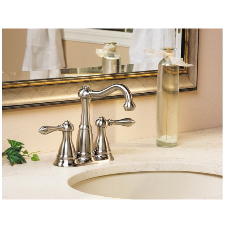 Marielle Mini-Widespread Bath Faucet - Brushed Nickel