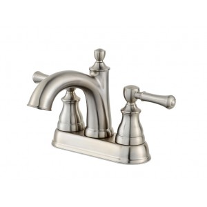 Autry Centerset Bath Faucet - Brushed Nickel
