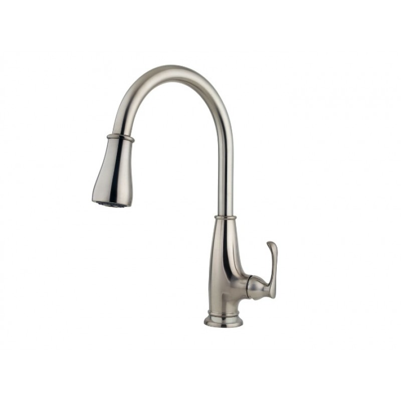 Ainsley 1-Handle, Pull-Down Kitchen Faucet - Stainless Steel