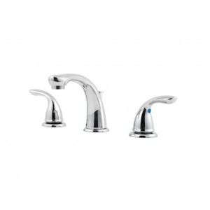 Pfirst Series Widespread Bath Faucet - Polished Ch...