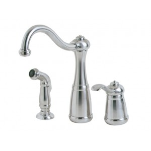 Marielle 1-Handle Kitchen Faucet - Stainless Steel