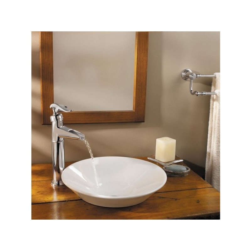 Ashfield Single Control Vessel Bathroom Faucet - Chrome