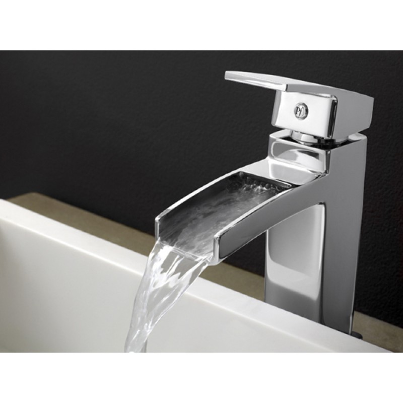 Kenzo Single Control, Trough Bath Faucet - Polished Chrome