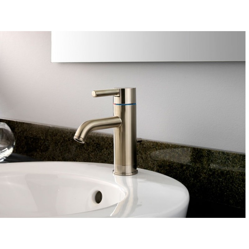 Contempra Single Control, Centerset Bath Faucet - Brushed Nickel