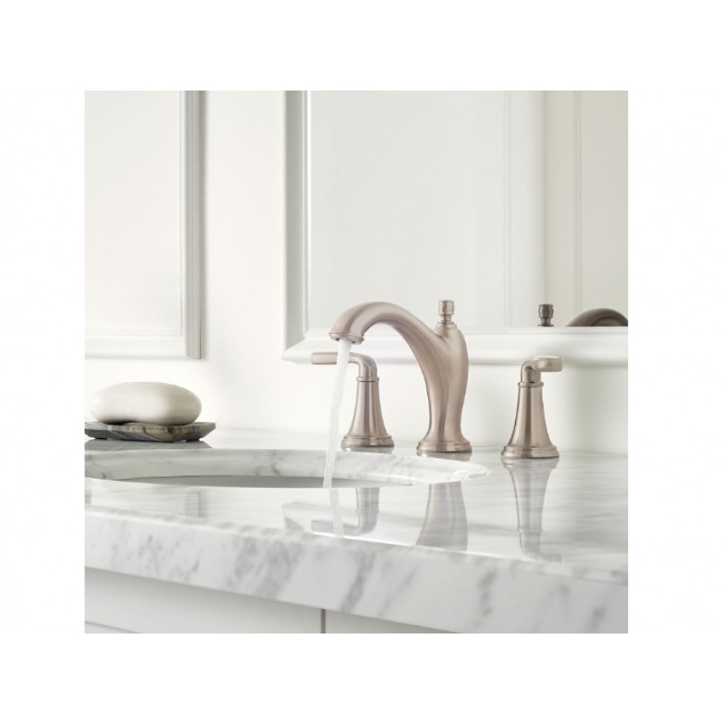 Northcott Widespread Bath Faucet - Brushed Nickel