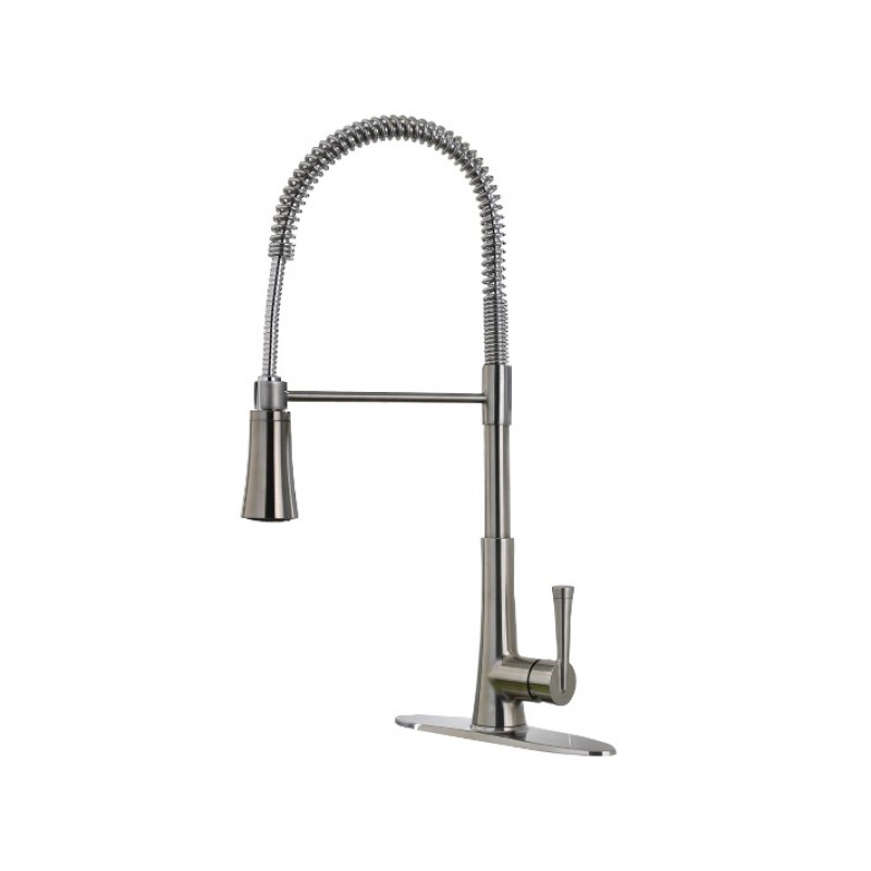 Zuri Culinary Kitchen Faucet - Stainless Steel