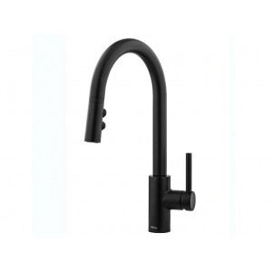 Stellen 1-Handle Pull Down Kitchen Faucet - Black