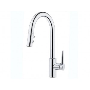 Stellen 1-Handle Pull Down Kitchen Faucet - Chrome