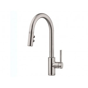 Stellen 1-Handle Pull Down Kitchen Faucet - Stainl...
