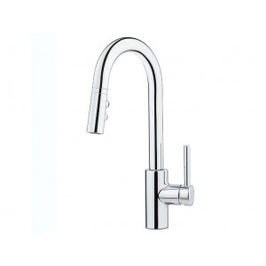 Stellen 1-Handle Pull Down Bar And Prep Faucet - C...