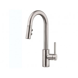 Stellen 1-Handle Pull Down Bar And Prep Faucet - S...