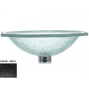 Undermount Glass Sink - Onyx