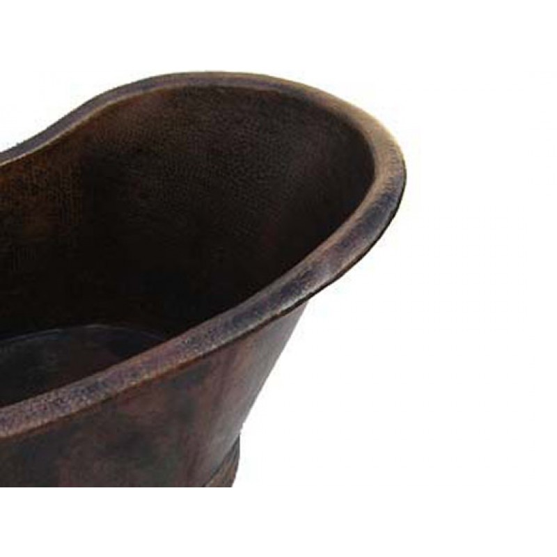 Copper Bathtub - Classic Tub, 74x36x36