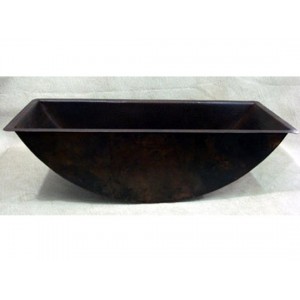 Curved Rectangle Bar Sink