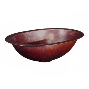 Huacana Aged Copper II Sink With Drain