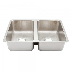 Villa Double Bowl Undermount or Drop In Copper Kit...