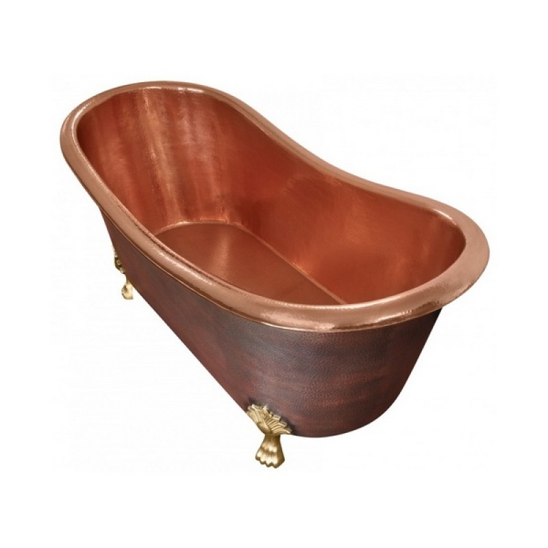 Cupatitzio Free Standing Copper Bath Tub
