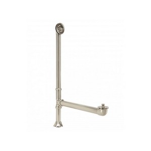 Brushed Nickel Tub Drain and Overflow Kit