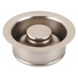 3.5" Disposal Flange and Stopper - Brushed Nickel