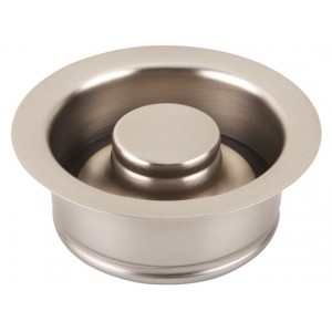 3.5" Disposal Flange and Stopper - Brushed Ni...