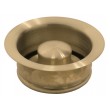 3.5" Disposal Flange and Stopper - Brass