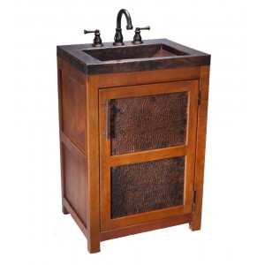 Lerma Chica Handcrafted Vanity, 22 x 17 in, Wood w...