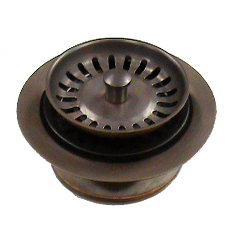 3.5" Disposal Flange and Strainer - Weathered Copper