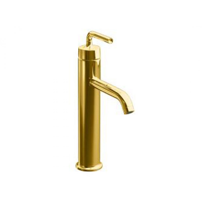 Purist Vessel Faucet - Polished Gold