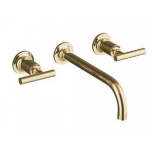 Purist Wall Mount Faucet - Trim Only - Polished Go...