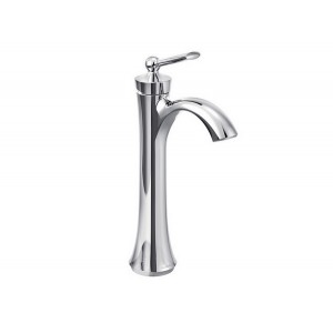 Wynford Chrome One-Handle High Arc Bathroom Faucet