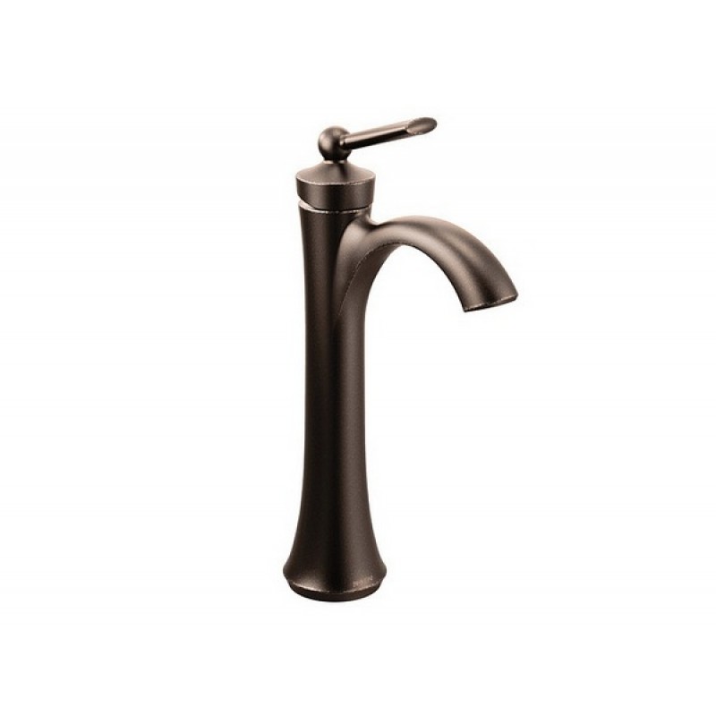 Wynford Oil Rubbed Bronze One-Handle High Arc Bathroom Faucet